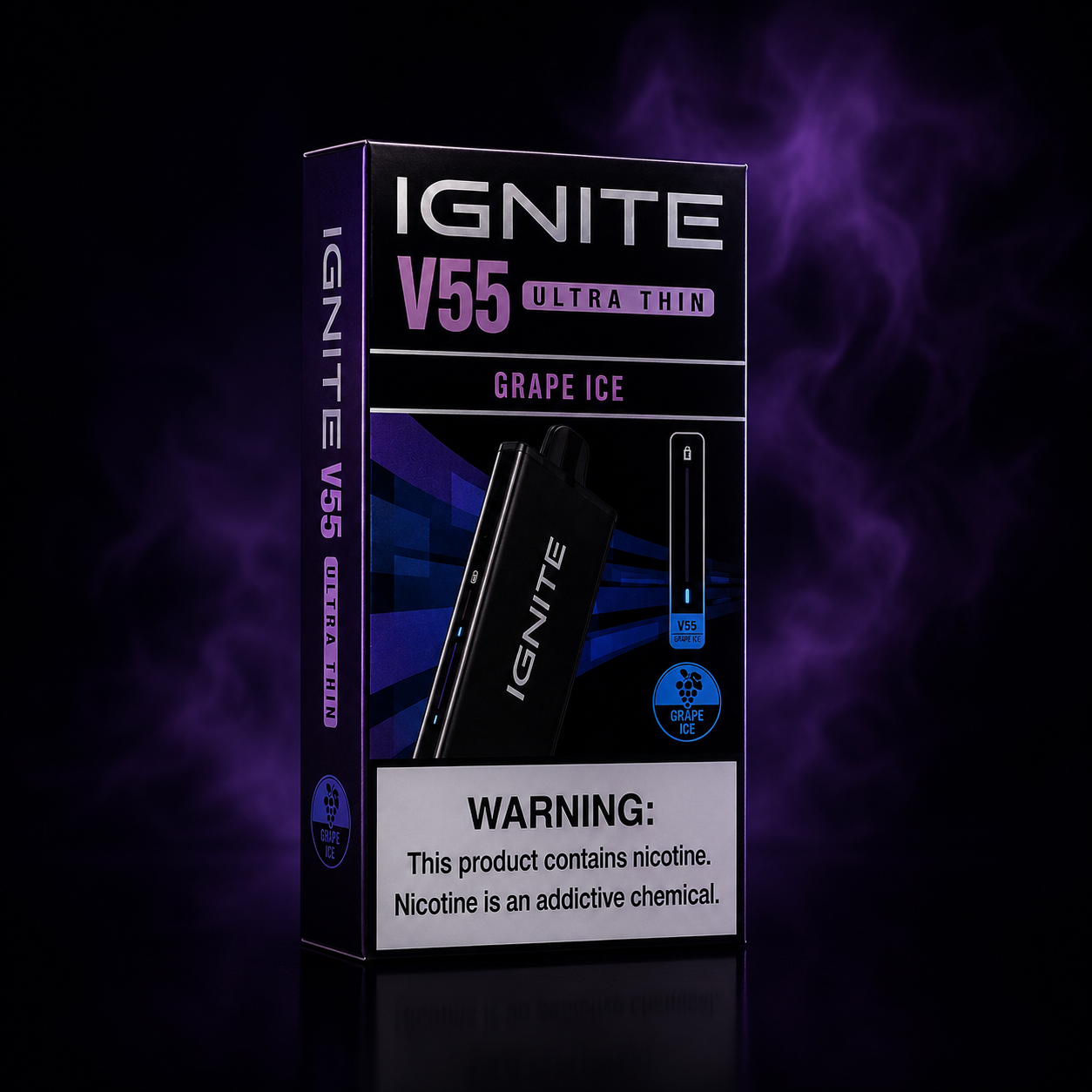 IGNITE V55 Grape Ice