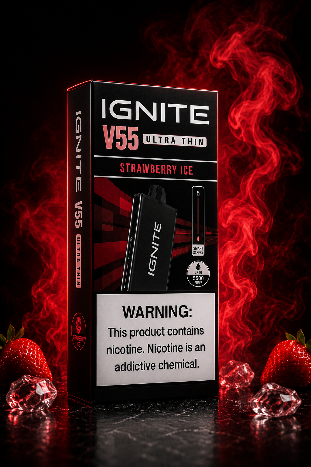 IGNITE V55 Strawberry Ice